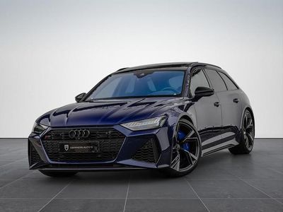Blauw Occasion 2021 Audi RS6 Advanced Stationwagen | € 117.900 (Eerlijke prijs)