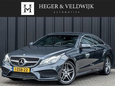 Occasion Mercedes E200 AMG line 184 PK (135 kW) 2014 Grijs (metallic) Coupé