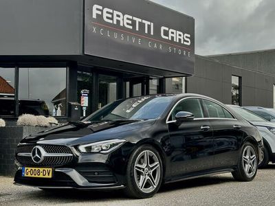 tweedehands Mercedes CLA180 AUT7 AMG SPORTLEDER NAVI CAMERA VIRTUAL-DASH SFEER-VERL.