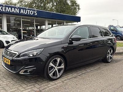 Zwart Occasion 2016 Peugeot 308 GT-line Hatchback | € 14.950