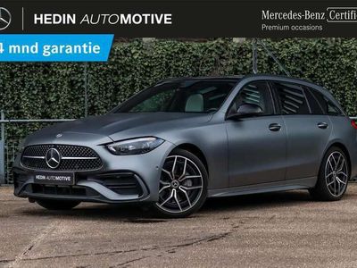 tweedehands Mercedes C200 C-Klasse EstateAutomaat Launch Edition AMG Line | Premium Plus Pakket | Nightpakket | Panoramadak | Head-Up | 360° Camera | Memory | Spiegelpakket