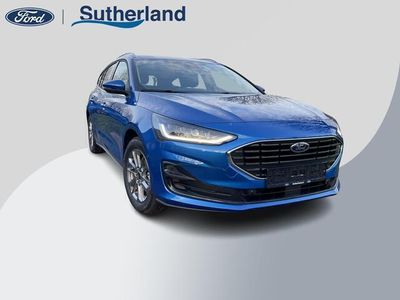 tweedehands Ford Focus Wagon 1.0 EcoBoost Hybrid Titanium 125pk Nieuw! VOORRAAD! Winterpa