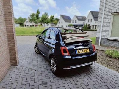 Blauw Gebruikt 2015 Fiat 500 Lounge Cabriolet | € 7.950 (Eerlijke prijs)