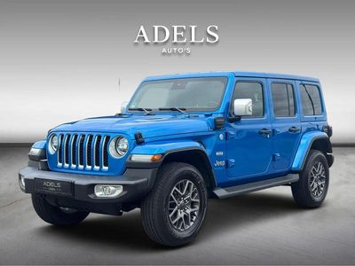 Blauw Gebruikt 2021 Jeep Wrangler Sahara SUV | € 56.895