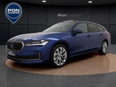 Occasion Skoda Superb Business Line 150 PK (110 kW) 2024 Blauw Stationwagen
