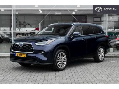 Blauw Gebruikt 2022 Toyota Highlander Executive SUV | € 56.950 (Super prijs)