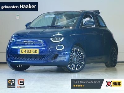 Occasion Fiat 500e La Prima 86 kW (118 PK) 2020 Groen Cabriolet