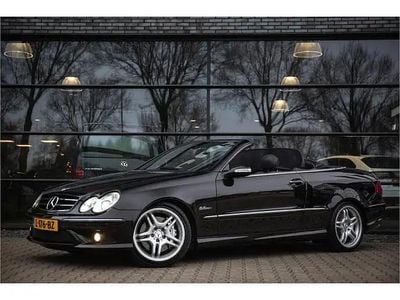 Occasion Mercedes CLK55 AMG AMG 368 PK (270 kW) 2006 Zwart Cabriolet