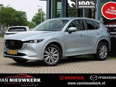 Sonic silver (grijs metallic) Gebruikt 2022 Mazda CX-5 Signature SUV | € 34.400 (Eerlijke prijs)