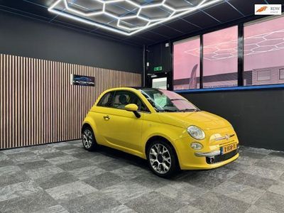 tweedehands Fiat 500 1.2 2e Eig Giallo Biricchino Pano Dak Airco Usb Lm