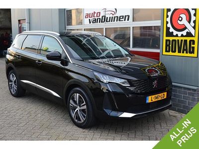 Zwart Gebruikt 2021 Peugeot 5008 Allure SUV | € 21.445 (Eerlijke prijs)