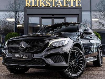 Zwart (metallic) Occasion 2017 Mercedes GLC350 AMG Coupé | € 37.900 (Duur)