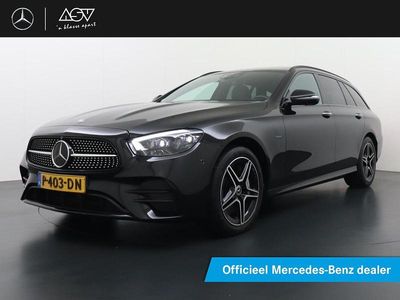 Zwart Gebruikt 2021 Mercedes E300 AMG line Stationwagen | € 38.880 (Iets duurder)