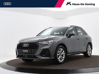 tweedehands Audi Q3 35 Tfsi 150pk S-tronic S edition | Climatronic | P-Sensoren | Navigatie | Carplay | Elek.Achterklep | Cruise Control | S-line | 18'' Inch | Garantie t/m 09-01-2027 of 100.000km