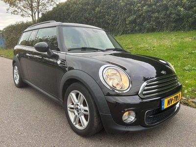 Zwart Gebruikt 2014 Mini One D Clubman Chili Stationwagen | € 4.450