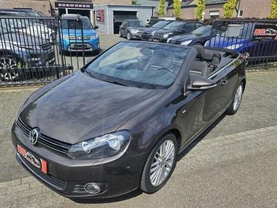 tweedehands VW Golf Cabriolet Cabriolet 1.4 TSI CUP uitvoering CUP UITVOERING *** AIRCO-CRUISE CONTROL-ST.VERW.SP.WIELEN FULL OPTIOS. ***