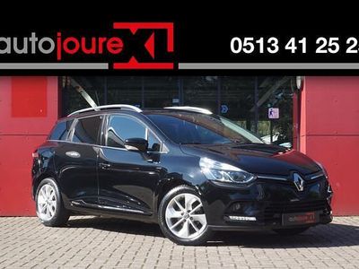 Zwart Gebruikt 2017 Renault Clio GrandTour LIMITED Stationwagen | € 6.950 (Eerlijke prijs)