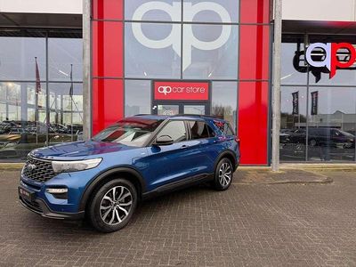 Blauw (metallic) Occasion 2021 Ford Explorer ST-Line SUV | € 36.999 (Eerlijke prijs)