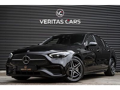 Zwart Occasion 2022 Mercedes C200 AMG line Sedan | € 38.950 (Iets duurder)