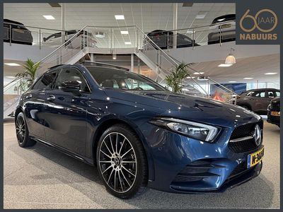 Blauw Occasion 2022 Mercedes A250 AMG Hatchback | € 29.900 (Eerlijke prijs)