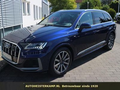 tweedehands Audi Q7 55 TFSI e quattro 381 PK S-Line ACC Head-Up Trekhaak 20 Inch Luchtvering