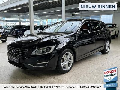 tweedehands Volvo V60 2.4 D6 Twin Engine Summum / AUTOMAAT / CRUISE CONTROL / AFNEEMBARE TREKHAAK / STOELVERWARMING / VOL-LEDER / KANTEL-SCHUIFDAK / ACHTERUITRIJCAMERA / AUTOM. STOEL / NAV / BLUETOOTH