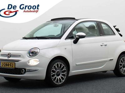 tweedehands Fiat 500C 1.2 Lounge Navigatie, Cruise, Climate, LED, PDC