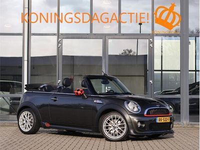 tweedehands Mini John Cooper Works Cabriolet 1.6 S 184PK JCW Chili *SPORTIEF*NAVI*BI-XENON