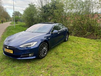 Occasion Tesla Model S 244 kW (333 PK) 2018 Blauw Hatchback