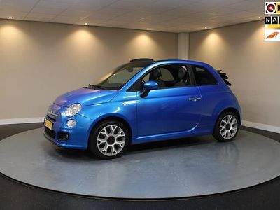 Blauw Occasion 2015 Fiat 500C Sport Cabriolet | € 7.940 (Eerlijke prijs)
