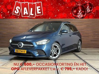 Blauw (metallic) Gebruikt 2019 Mercedes B180 Business MPV | € 18.880 (Eerlijke prijs)