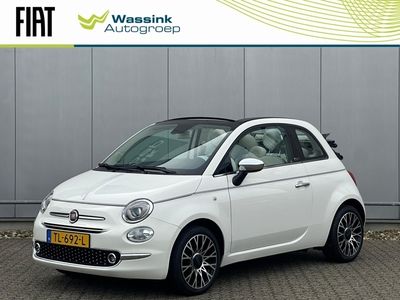 tweedehands Fiat 500C TwinAir Turbo 80pk Collezione | Cabrio Top | Airco | Navigatie | Lichtmetalen Velgen | Climate en Cruise Control | Parkeersensoren Achter |