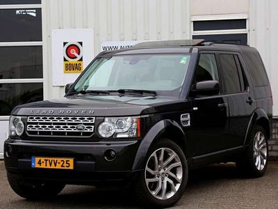 tweedehands Land Rover Discovery 4 3.0 SDV6 HSE Luxury Edition 7P.*Perfect Onderh.*3x Pano/Leder/Stoelverw.V+A/Stuurverw./Trekhaak/Camera/Xenon/H&K/Keyless Entry+Go/Memorie/Parkeersens.V+A/20 inch LM*