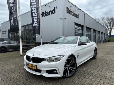 tweedehands BMW 435 4-serie i 306pk Cabrio M-Sport bj2015 *Leer *Navi *Stoelverwarmin