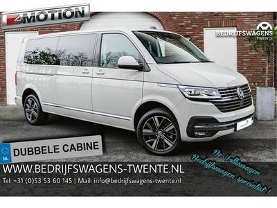 tweedehands VW Caravelle Caravelle T6.1204pk Highline 4-MOTION DSG DUB/CAB ACC | LED | Leder | Side Assi