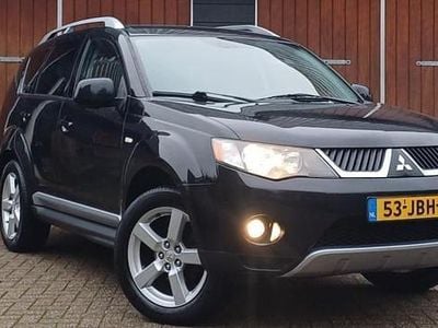 Zwart Occasion 2009 Mitsubishi Outlander Instyle SUV | € 5.250 (Super prijs)