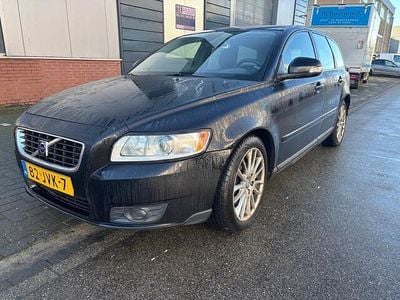 Zwart Occasion 2009 Volvo V50 Stationwagen | € 1.750 (Super prijs)