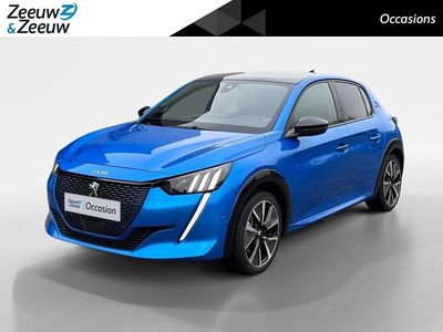 Vertigo blue (donker blauw) Occasion 2022 Peugeot e-208 GT Hatchback | € 19.735 (Eerlijke prijs)