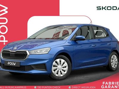 Blauw Occasion 2023 Skoda Fabia Ambition Hatchback | € 17.950 (Eerlijke prijs)