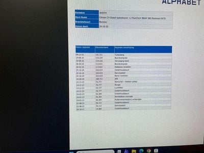 Occasion Citroën C4 SpaceTourer Business Class 131 PK (96 kW) 2020 Blauw MPV