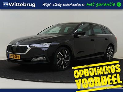 Zwart Gebruikt 2021 Skoda Octavia Business Line Stationwagen | € 21.925 (Goede deal)