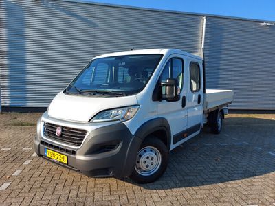 tweedehands Fiat Ducato 35H 2.3 MultiJet L3H1 DC 6 Zitplaatsen,prijs is ex btw, trekhaak, Open laadbak, Pick-up, Doca