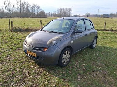 Occasion Nissan Micra Visia 80 PK (58 kW) 2003 Grijs Hatchback
