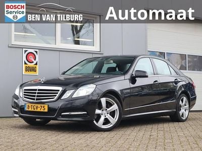 Zwart Occasion 2010 Mercedes E300 Avantgarde Sedan | € 7.950 (Super prijs)