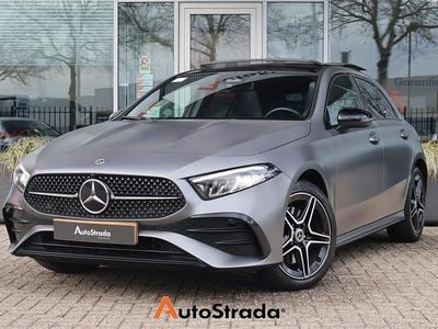 Grijs (mat) Occasion 2023 Mercedes A250 AMG line Hatchback | € 31.900 (Eerlijke prijs)