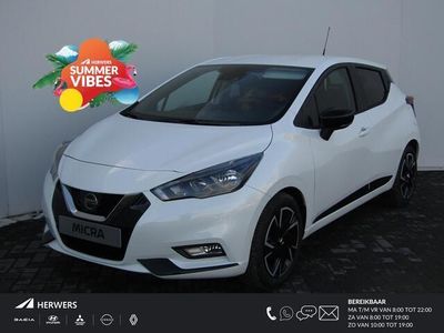 tweedehands Nissan Micra 1.0 IG-T N-Design + Connect Pack Navigatie / Apple Carplay&Android Auto / Airco / Cruise Control / Bluetooth / Böse / USB / DAB / PDC achter