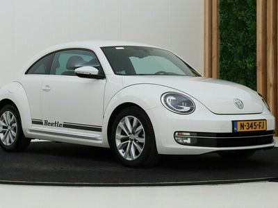 tweedehands VW Beetle 1.2 TSI Design | Leder | Bi-Xenon | Sportstoelen+Verwarming | Cruise Control | Navigatie | DAB | 17 Inch