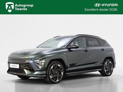 Cypress green tt (groen metallic) Occasion 2025 Hyundai Kona N Line SUV | € 34.950 (Super prijs)