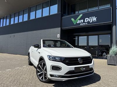 Wit Occasion 2021 VW T-Roc Cabriolet R-line Cabriolet | € 29.950 (Eerlijke prijs)