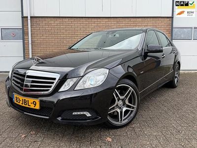 Occasion Mercedes E350 Avantgarde 231 PK (169 kW) 2009 Zwart Sedan